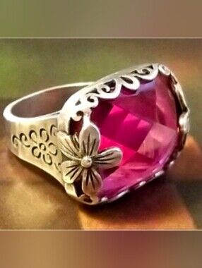 Silpada Berry Liscious Sterling RING SIZE 8